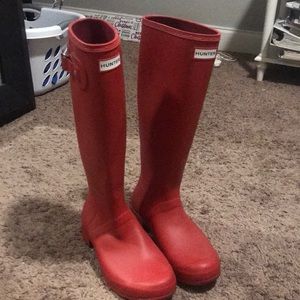 Hunter rain boots